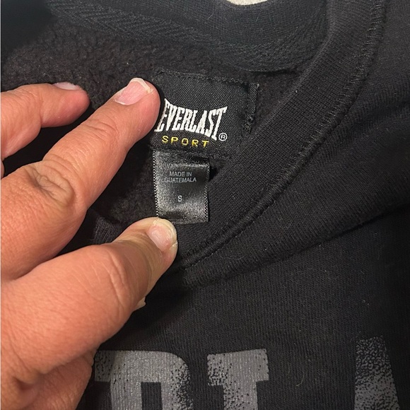 Vintage Everlast Boxing Men’s Dark Gray Crewneck Sweatshirt Size Small (1075) - Picture 4 of 7